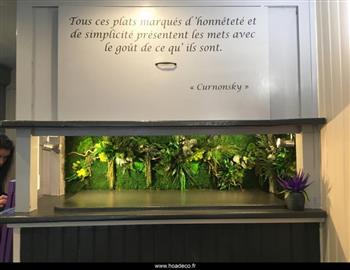 aquarium stabilisé nich restaurant les Flots Gourmands