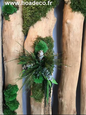 atelier mur végétal restaurant la passerelle dinard full vegetaux 2020 st malo showroom Hoa déco gastronomique gree nwsall mur vegetaux design tendance creation sur mesure