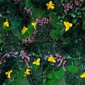 cadre plafond vegetal HOA DECO PLOTON 2022 design orchidee dendrobium.