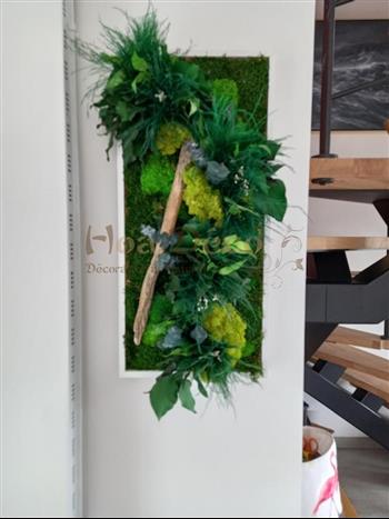 cadre vegetal stabilisé sur mesure cliente st malo by HOA DECO