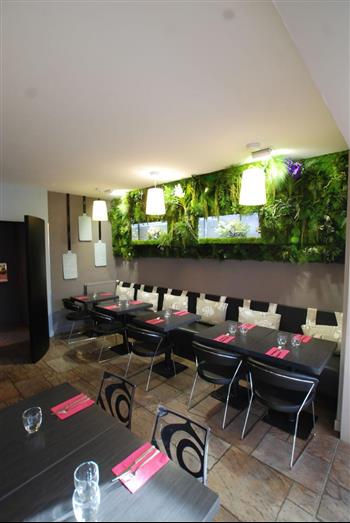 casa-cosi-pizzeria-saint-malo2 mur stabilisé hoa déco green