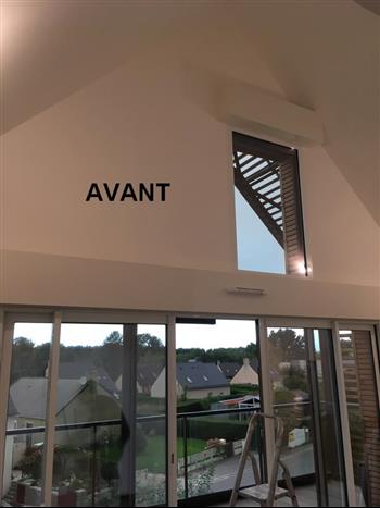 mur stabilisé particulier Dinard Végétalisé bow window hoa déco green wall naturel designe décoration