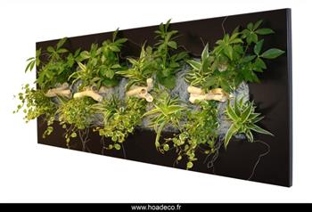 wall flower 31*92 cm Noir