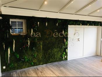 la chaumière d'hirel restaurant hoa déco cave à vins véranda hoa déco murs stabilisé 10 m2 décor penché