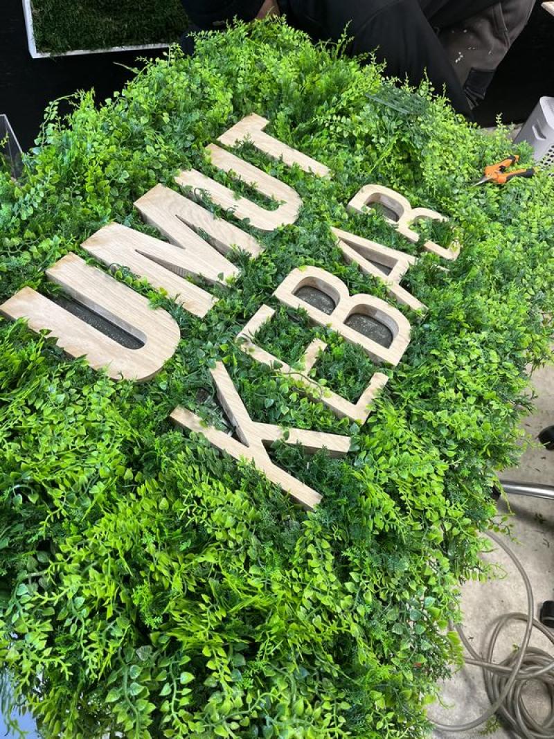 UMUT kebab hoa deco mur vegetal artificiel plantes 2025