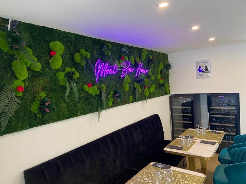 Mont Bon Heur mur vegetal stabilisé logo Hoa Déco