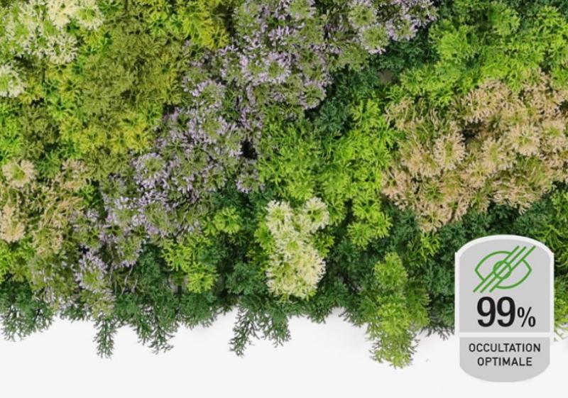 mousse artificiel mix lichen hoa deco mur vegetal