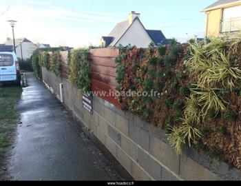 mur végétal cloison double face naturel Hoa déco extérieur facebook green zen spirit wall