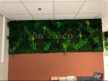 MUR VEGETAL STABILISE HOA DECO 2021 LEROY MERLIN DINARD GREEN WALL ZEN SPIRIT ATTITUDE DECORATION INTERIEUR