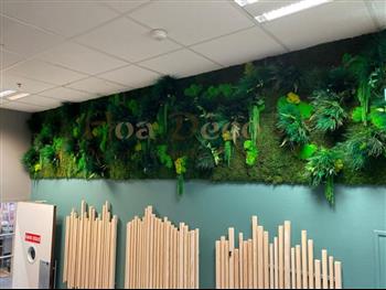 MUR VEGETAL STABILISE HOA DECO 2021 LEROY MERLIN DINARD GREEN WALL ZEN SPIRIT ATTITUDE