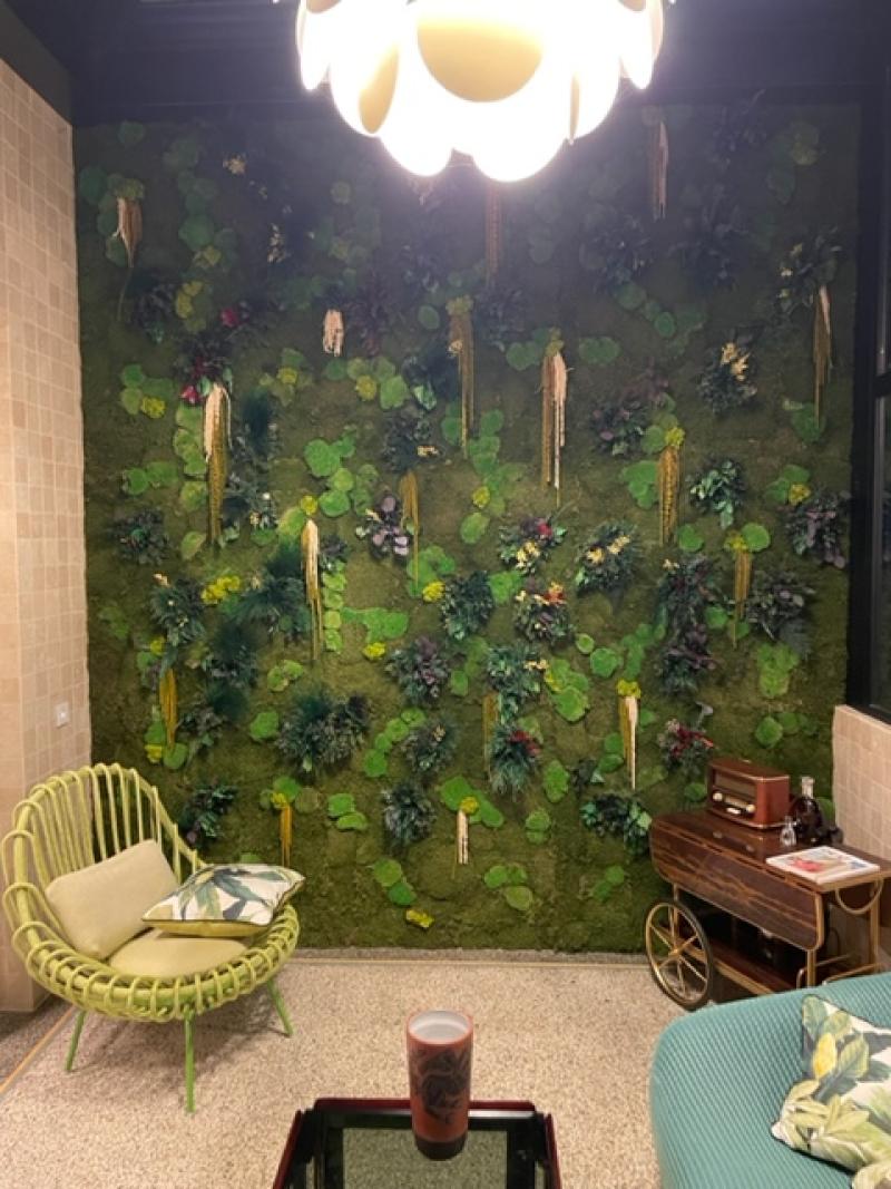 mur vegetal stabilisé hoa deco Paris Neuilly Particulier