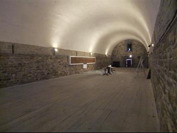 Mur végétal et plante stabilisée à Saint-Malo, Bretagne