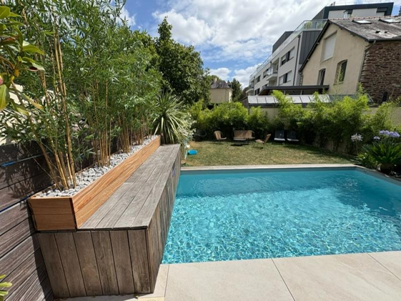 PISCINE BAMBOUS COUPE VENTS BRISE VUE BY HOA DECO RENNES