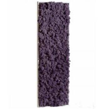 Tableau de Lichen Stabilisé Violet Rectangle L 40x90 cm