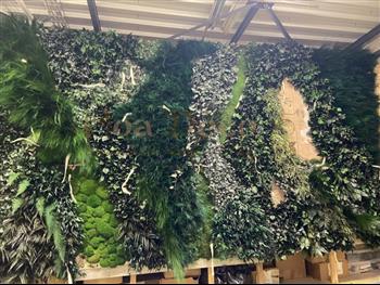 veroenca boulangerie mur stab 20 m2 hoa deco design mars 2022 green wall zen full végétaux stabilisé avant