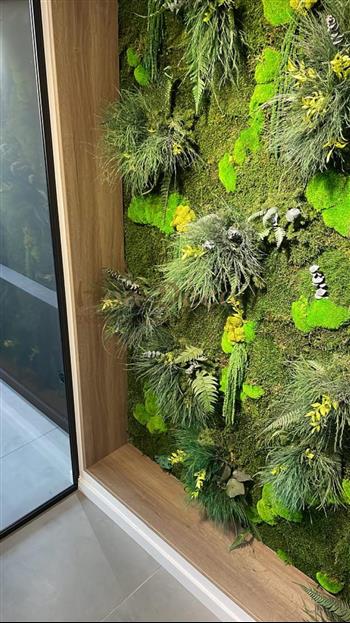 watech green wall stabilisé HOA DECO 2022 design encastré nich mur végétal naturel
